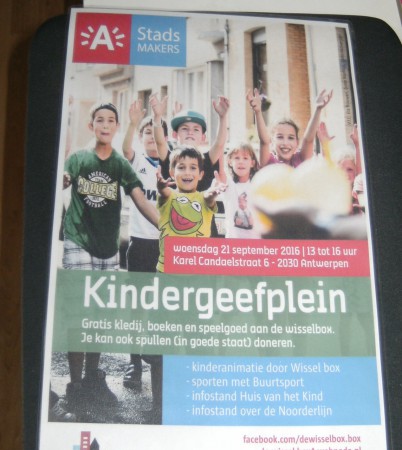 Kindergeefplein 21 September 2016 